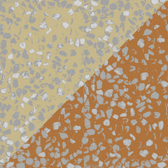 Oblique Cotta-Tavra 8" Square Terrazzo Tile