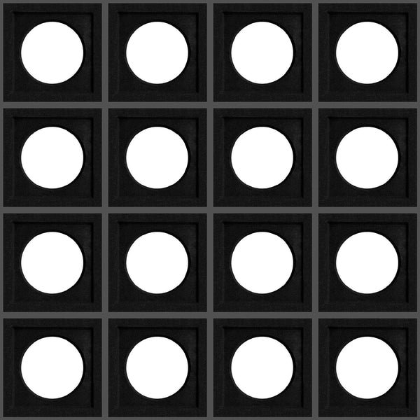 Orb Coal 7.5" Cement Breeze Block