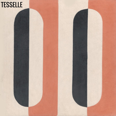 Oslo Skala 8" Square Cement Tile