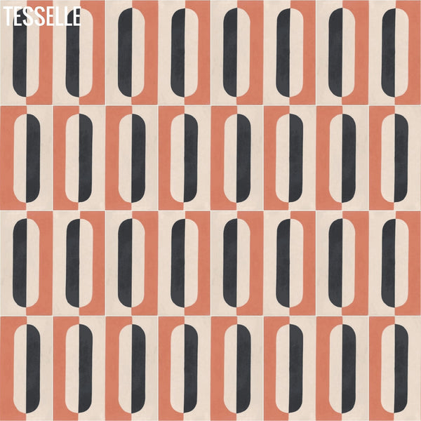 Oslo Skala 8" Square Cement Tile