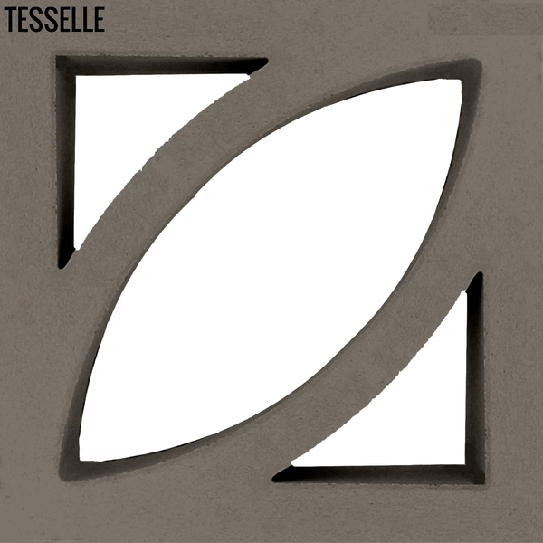 Palma Grey Single Breeze Block