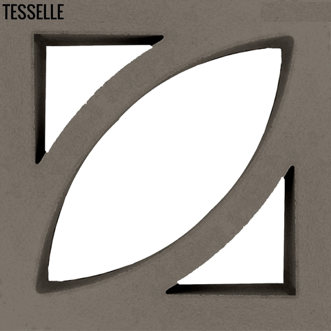 Palma Grey Single Breeze Block