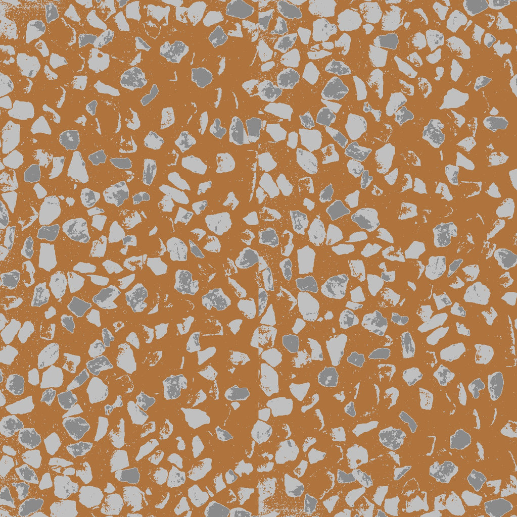 Pietra Cotta 8" Square Terrazzo Cement Tile