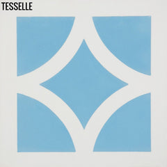 Zephyr Rotary Spa 8" Square Cement Tile