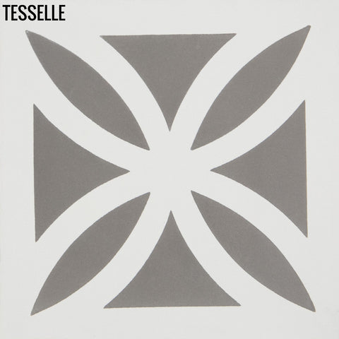 Zephyr Shamrock Slate 8" Square Cement Tile