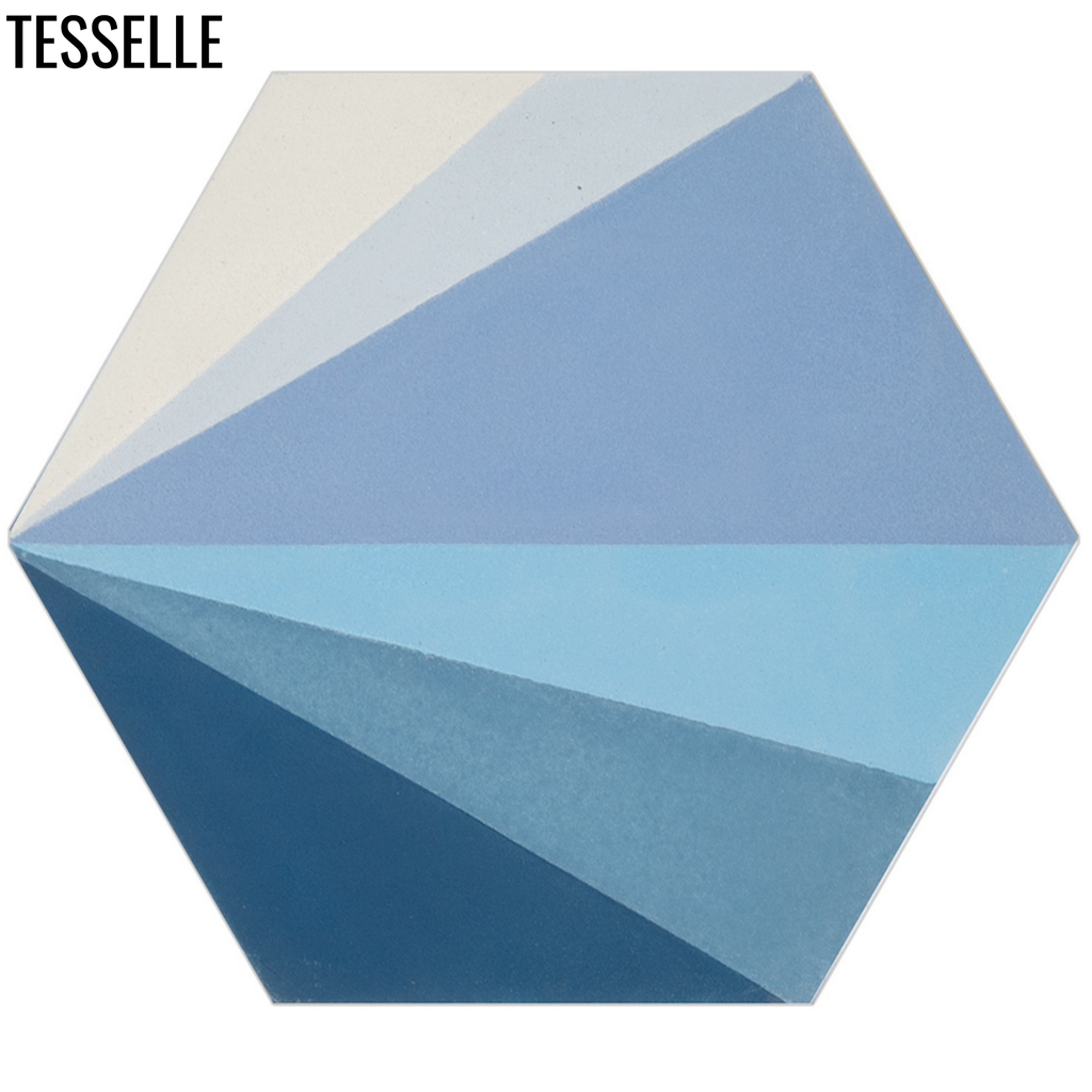Soleil Ocean Cement Tile