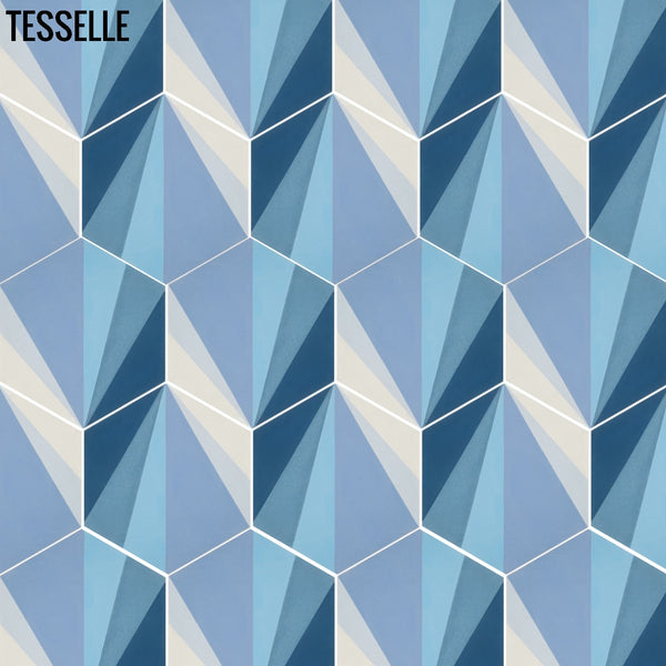 Soleil Ocean Cement Tile R3