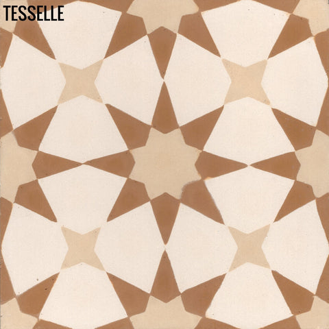 Starre Mintaka 8" Square Cement Tile