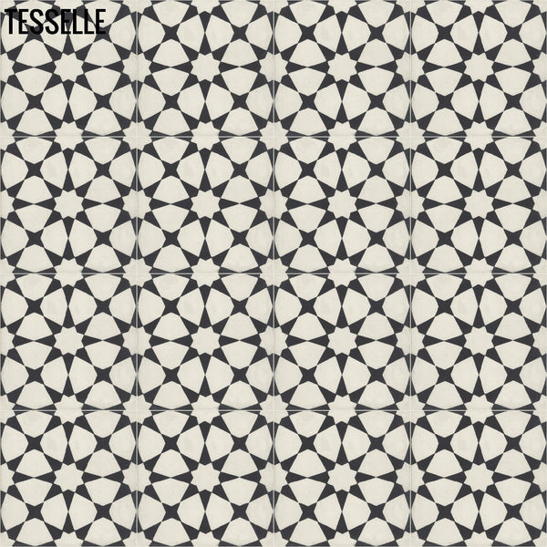Starre Variel 8" Square Cement Tile