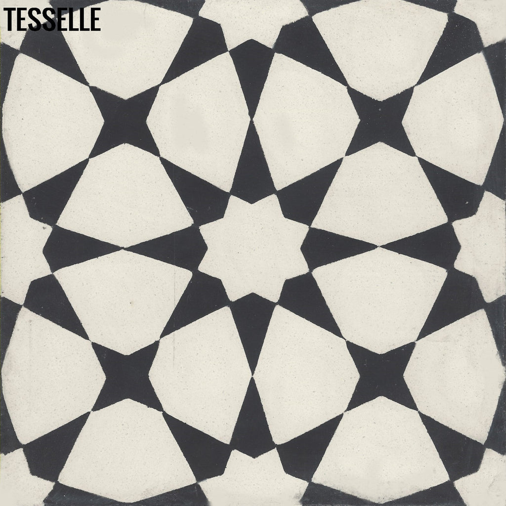 Starre Variel 8" Square Cement Tile