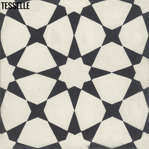 Starre Variel 8" Square Cement Tile