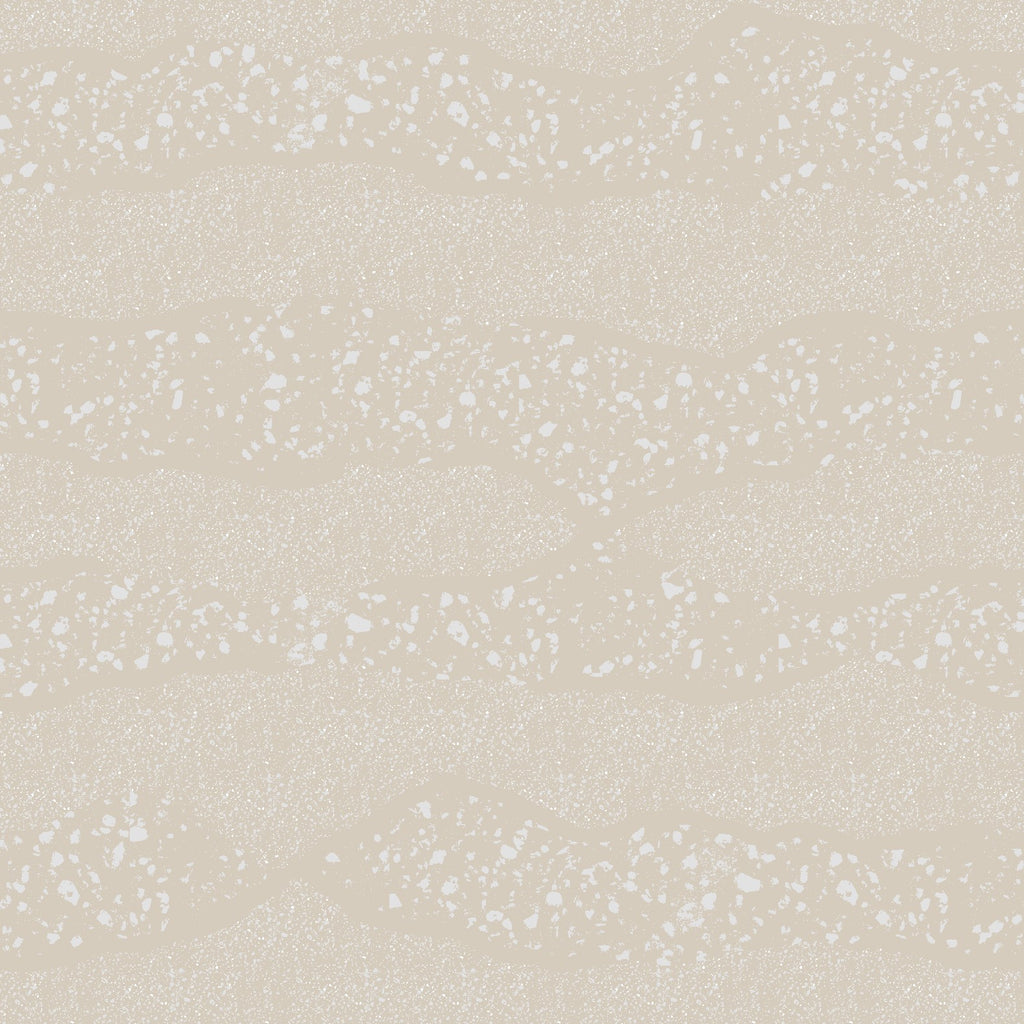 Stratiss Tavaro 8" Square Mother of Pearl Terrazzo Tile by Karin Jeske