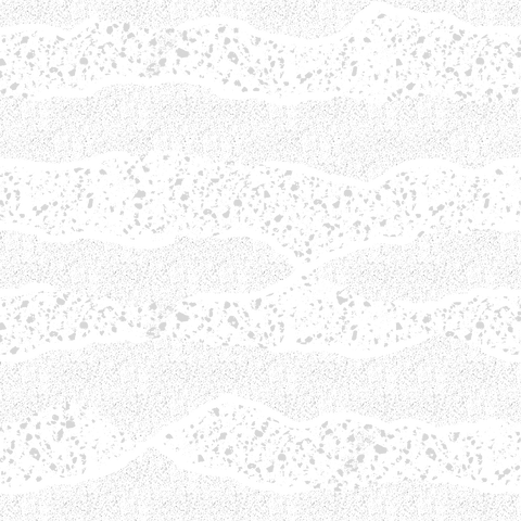 Stratiss Caldrey 8" Square Mother of Pearl Terrazzo Tile by Karin Jeske