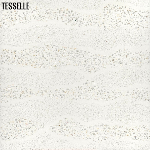 Stratiss Caldrey 8" Square Mother of Pearl Terrazzo Tile by Karin Jeske
Acti