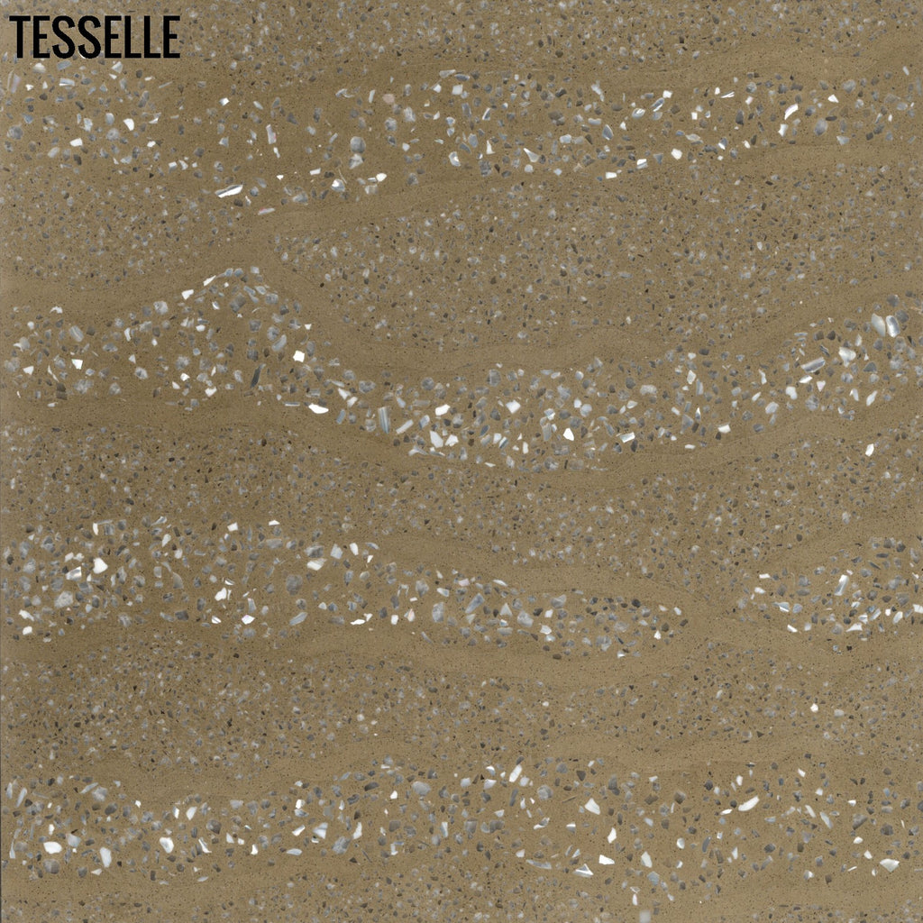 Stratiss Sareva Mother of Pearl Terrazzo Tile