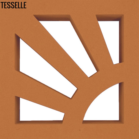 Sun Zest 7.5" Cement Breeze Block by Trina Turk