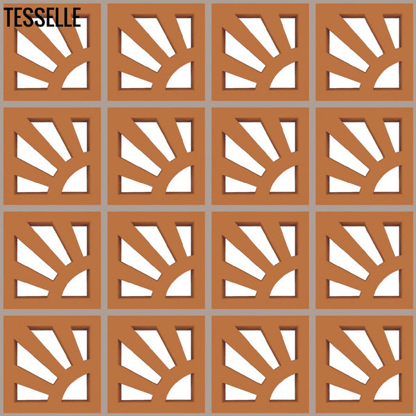 Sun Zest 7.5" Cement Breeze Block by Trina Turk Layout 5