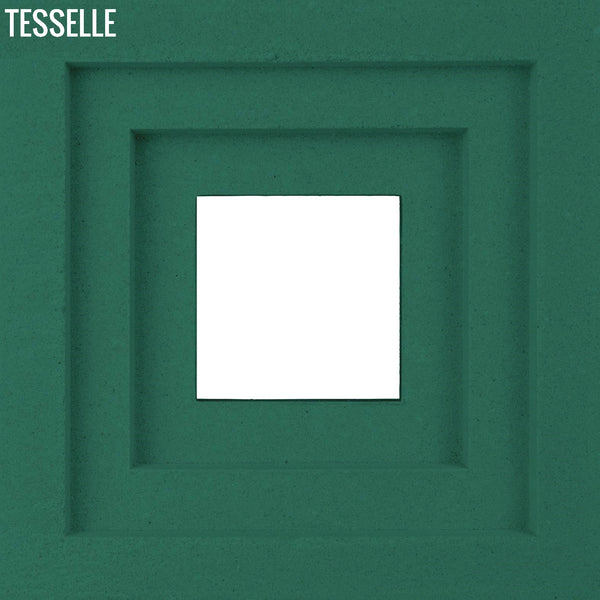 Terrace Jade Green 7.5" Cement Breeze Block