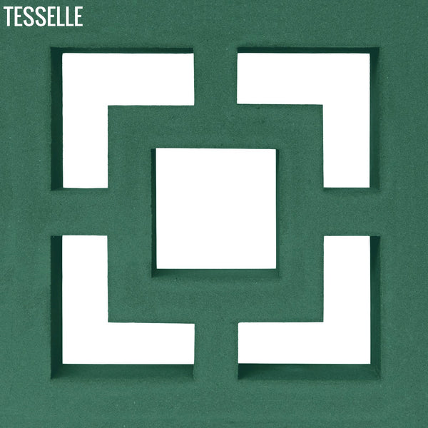 Town Square Jade 11.4" Cement Breeze Block