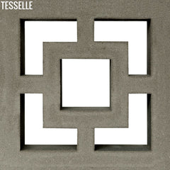 Mid Century Decorative Concrete Screen Block