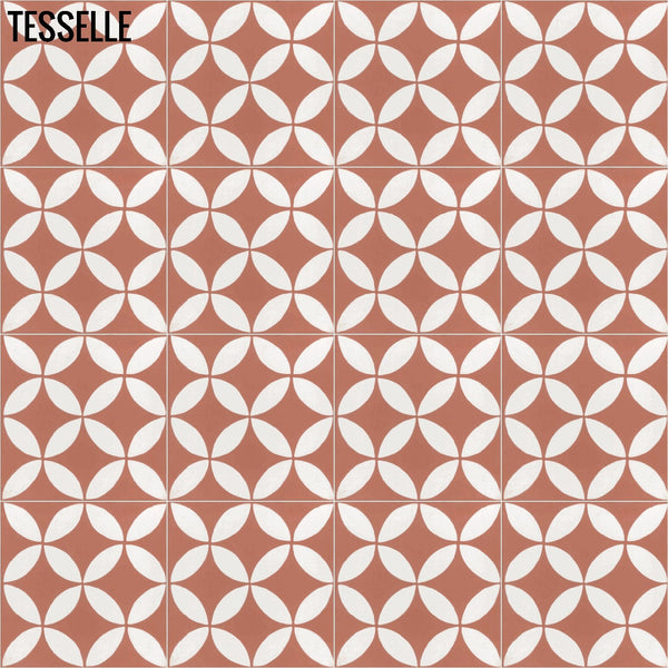 Tropez Ambre 8" Square Cement Tile