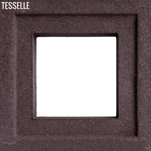 Quad Espresso 7.5" Cement Breeze Block
