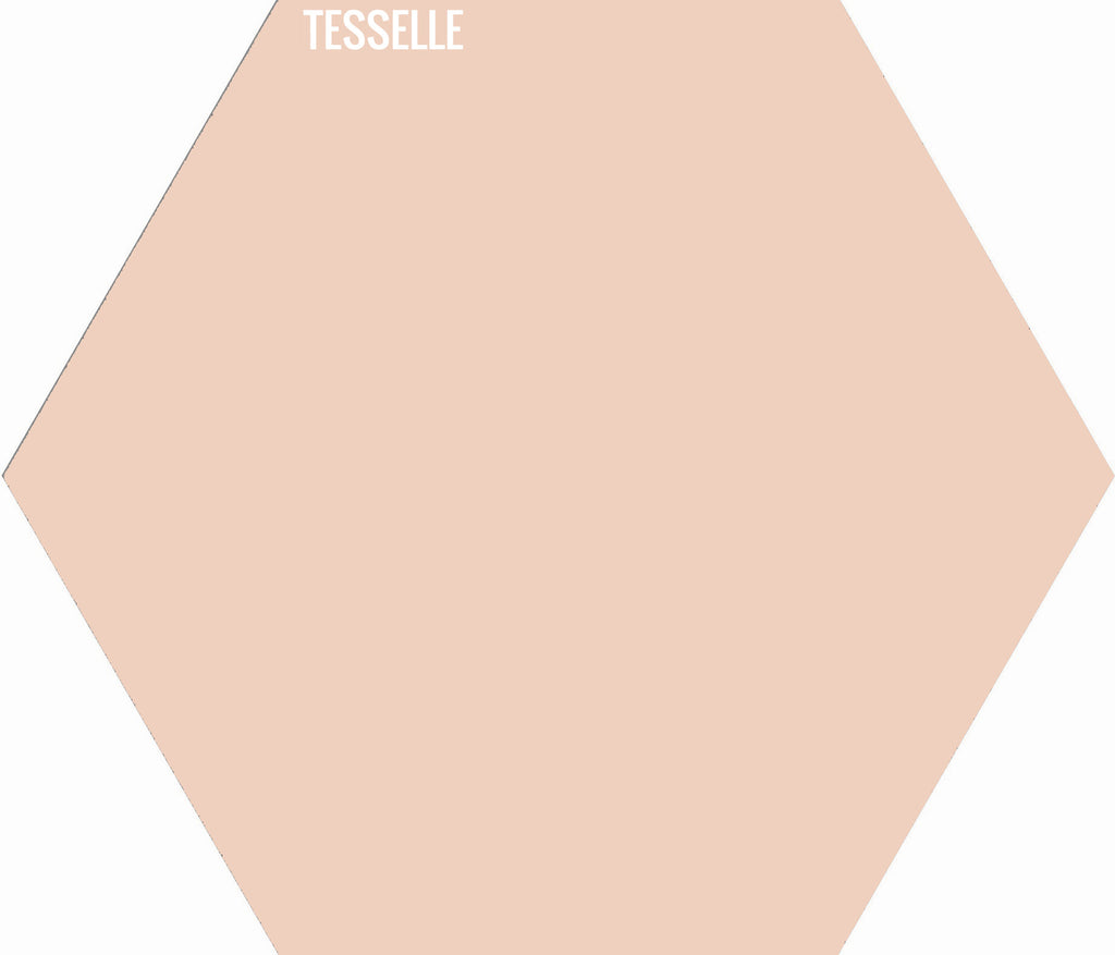 Products Coral 8903 - 9"x8" Hexagonal Cement Tilect 