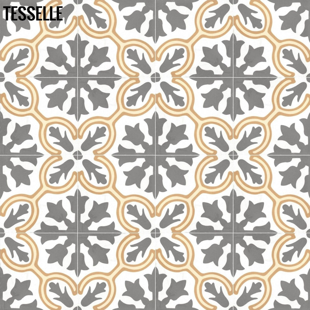 Brasserie Semillon 8" Square Cement Tile