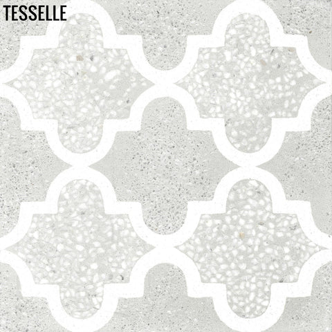 Castellon Granito 8" Square Terrazzo Cement Tile