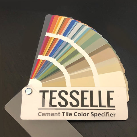 Tesselle Cement Tile Color Specifier - Deck Contains 120 Colors