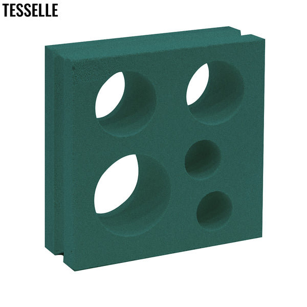 Circlet Jade Green 7.5" Cement Breeze Block 2