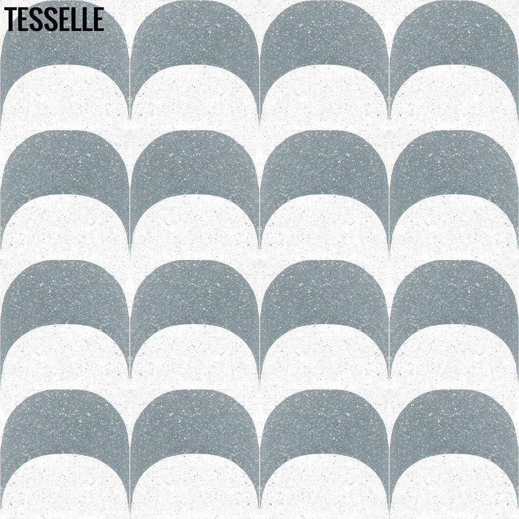 Copacabana Atlantica 8" Square Terrazzo Cement Tile3