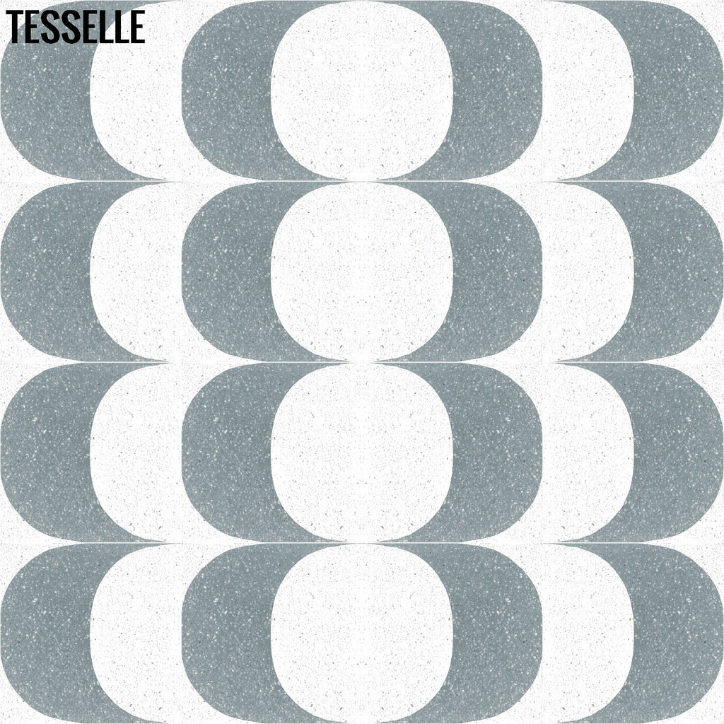 Copacabana Atlantica 8" Square Terrazzo Cement Tile5