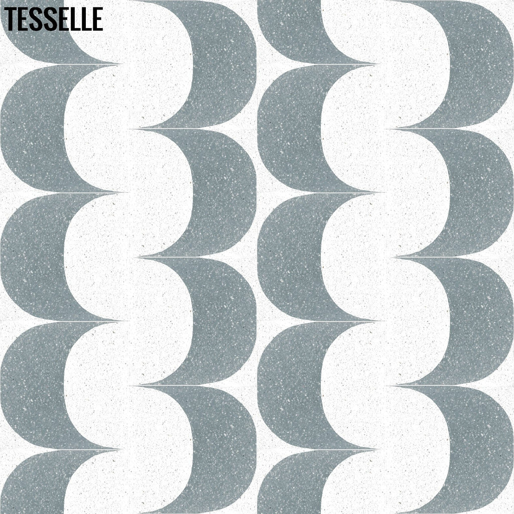 Copacabana Atlantica 8" Square Terrazzo Cement Tile6
