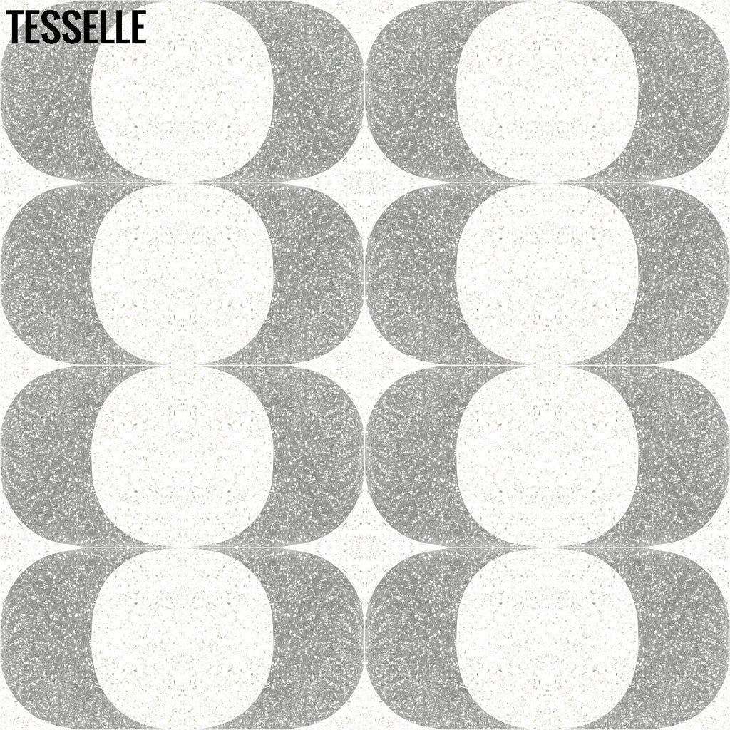 Copacabana Silveira 8" Square Terrazzo Cement Tile3
