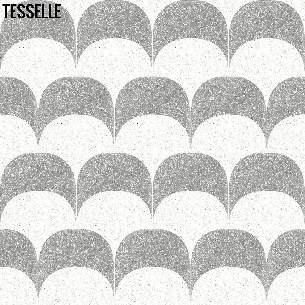 Copacabana Silveira 8" Square Terrazzo Cement Tile9