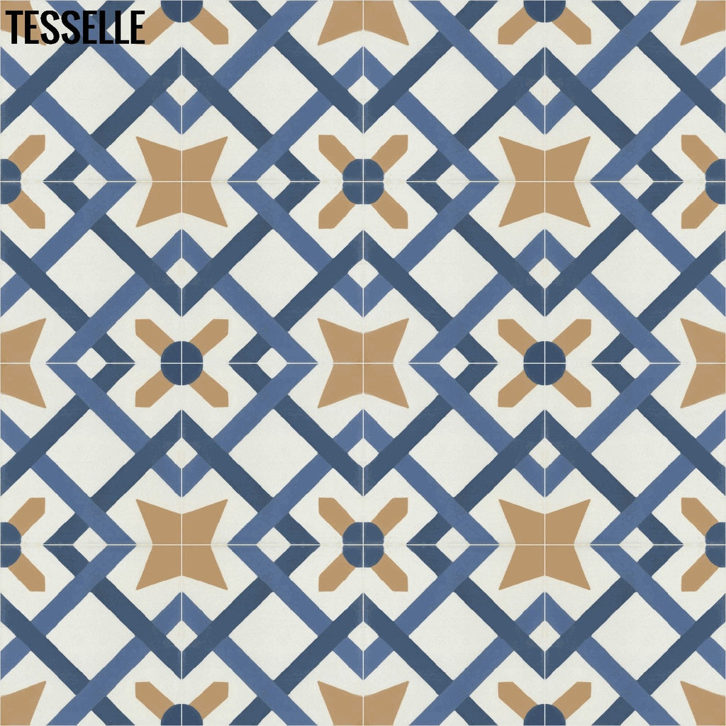 Gazebo Summer 8" Square Cement Tile R