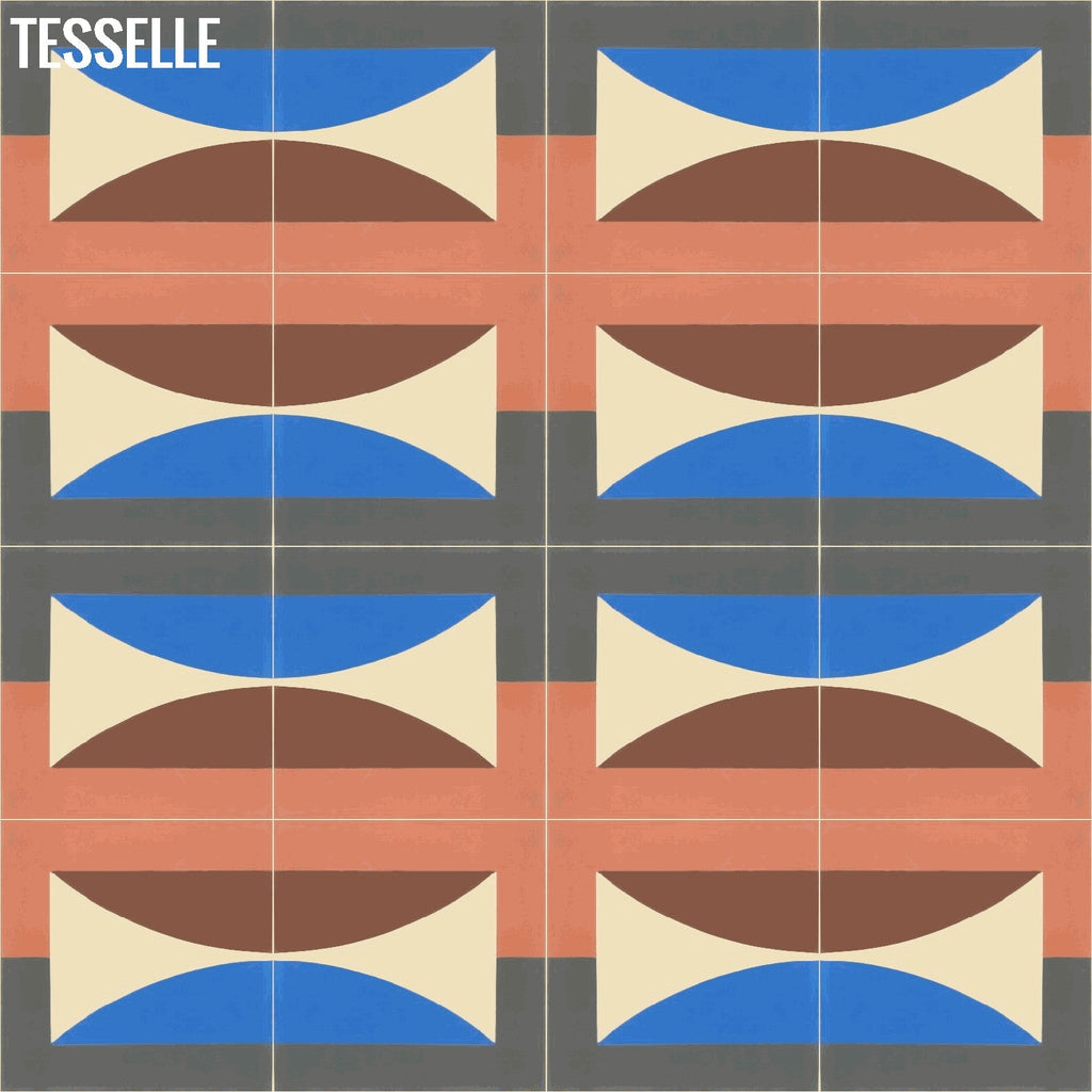 Hedge Moonrise 8" Square Cement Tile by Jim Isermann 2