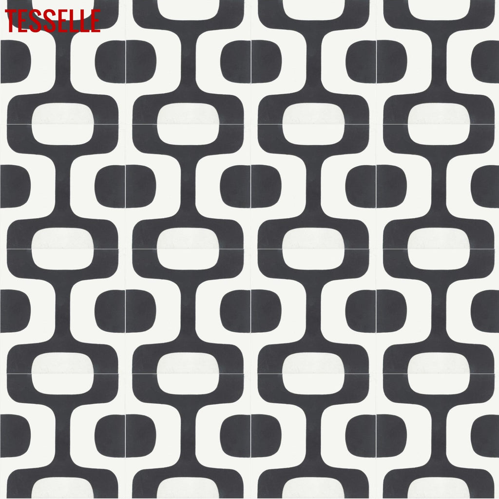 Ipanema Avila 8" Square Cement Tile repeat