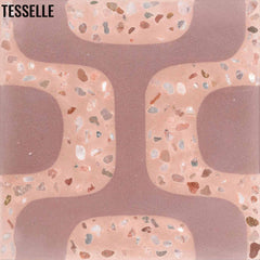 Plateau Rose Terrazzo Ronde