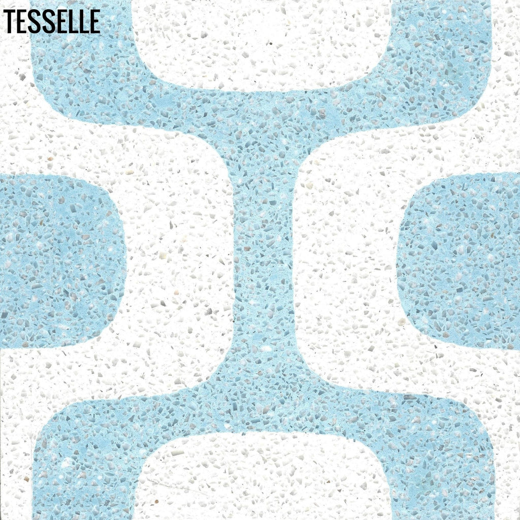 Ipanema Souto 8" Square Terrazzo Cement Tile
