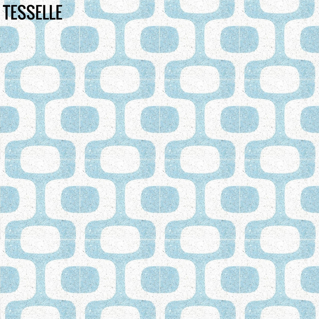 Ipanema Souto 8" Square Terrazzo Cement Tile