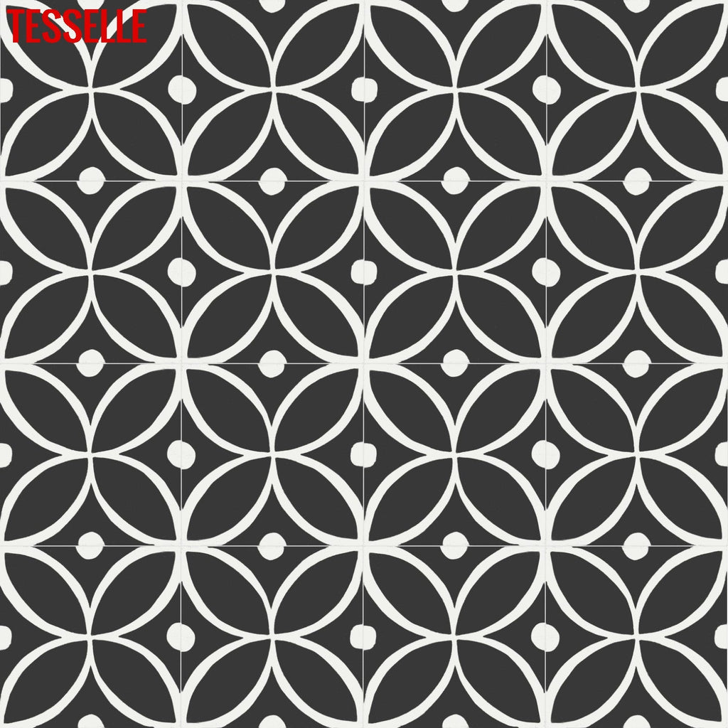 Laurent Arenas 8" Square Cement Tile 1