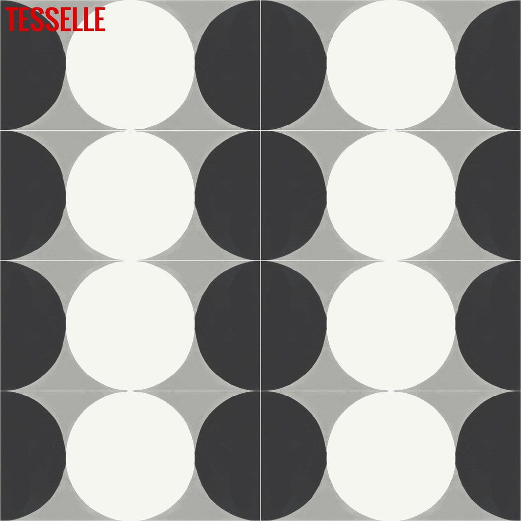 Luna Veris 8" Square Cement Tile 1