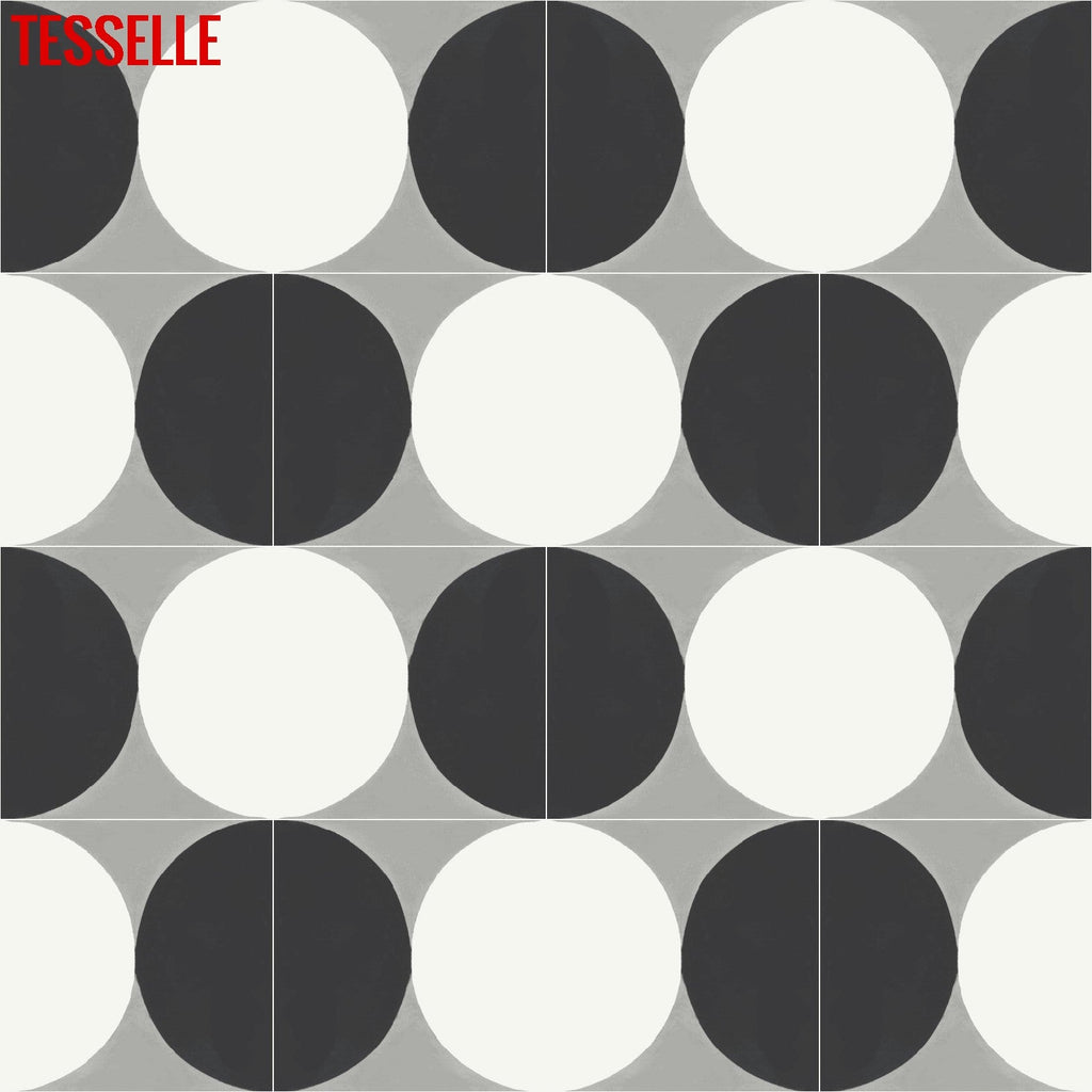 Luna Veris 8" Square Cement Tile 2