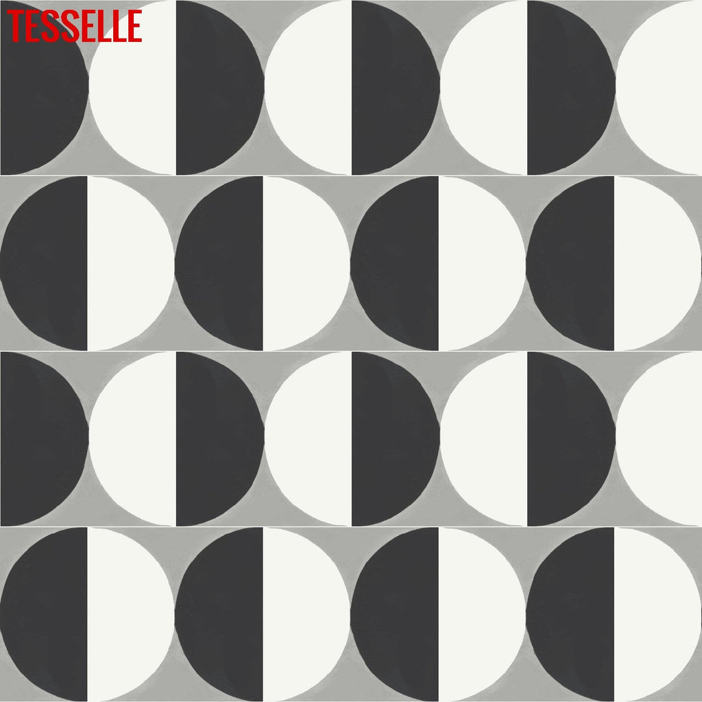 Luna Veris 8" Square Cement Tile 4