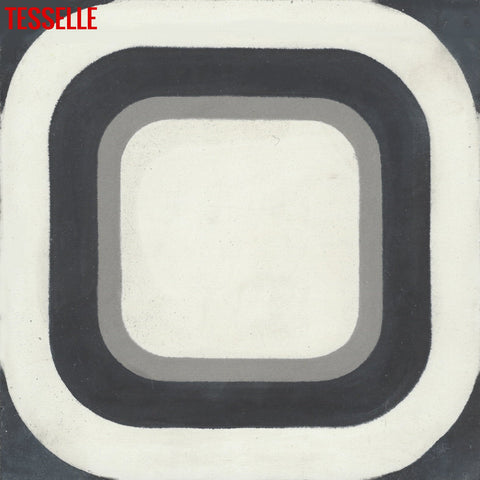 Modda Cinder 8" Square Cement Tile