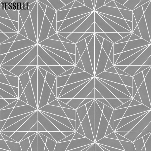 Network Dyna 9"x8" Hexagonal Cement Tile4