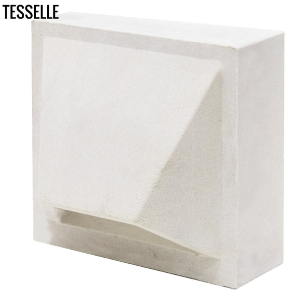 Pali Dimensional White 7.5" Cement Breeze Block