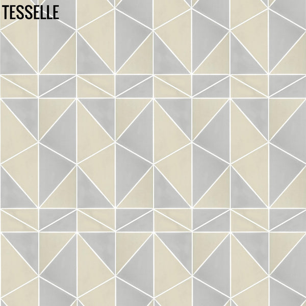 Pinnacle Summit 9x8" Hexagonal Cement Tile d